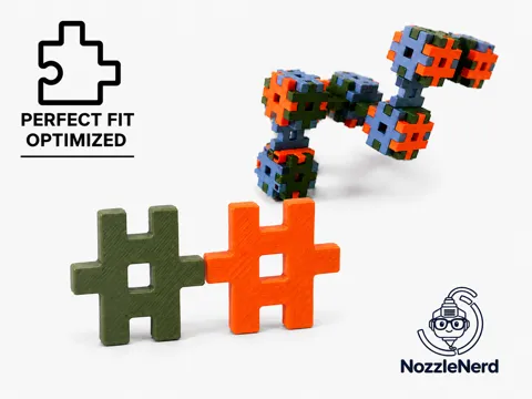 Modelo para impresión 3D: Plus-Plus Blocks – Perfect Fit — referencia de MakerWorld