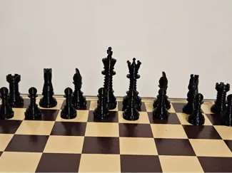 Chess pieces for an engineer