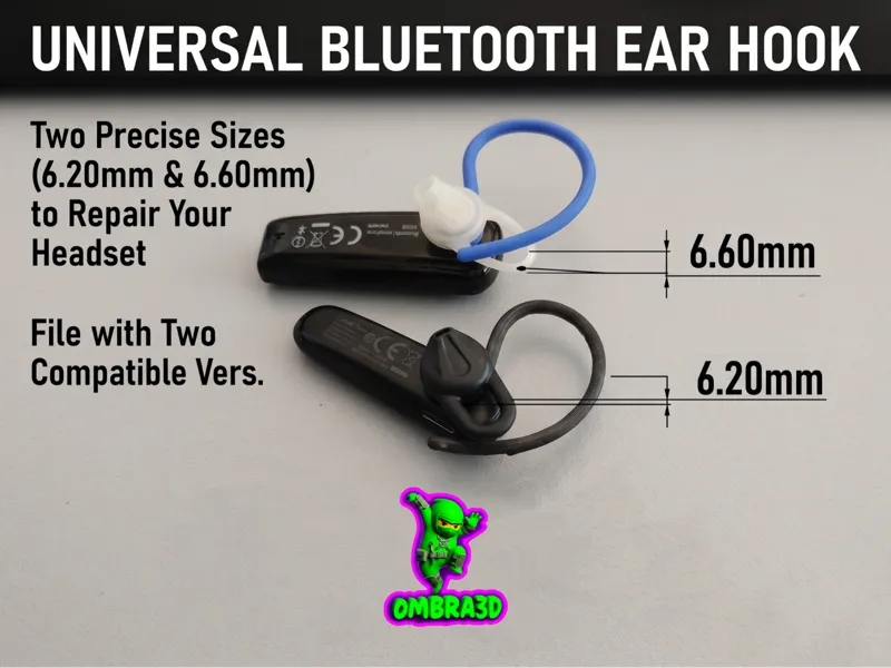 Universal Bluetooth Ear Hook / Replacement Clip 
