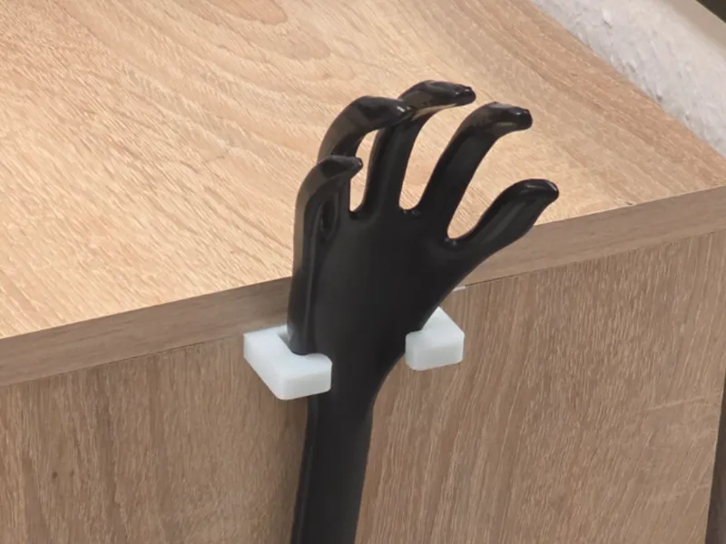 Halter für Schuhanzieher ohne Kleben oder Bohren