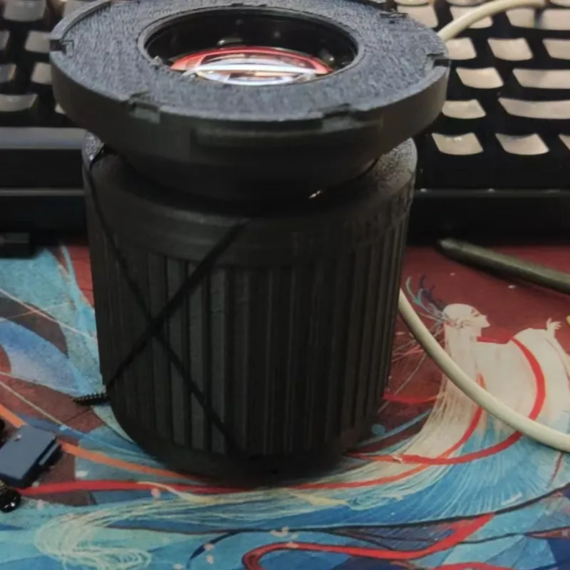 Machine Vision Lens Z 卡口 工业线扫镜头，酒红镜头改装套件