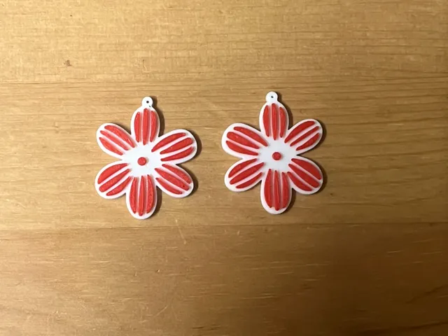 flower earrings