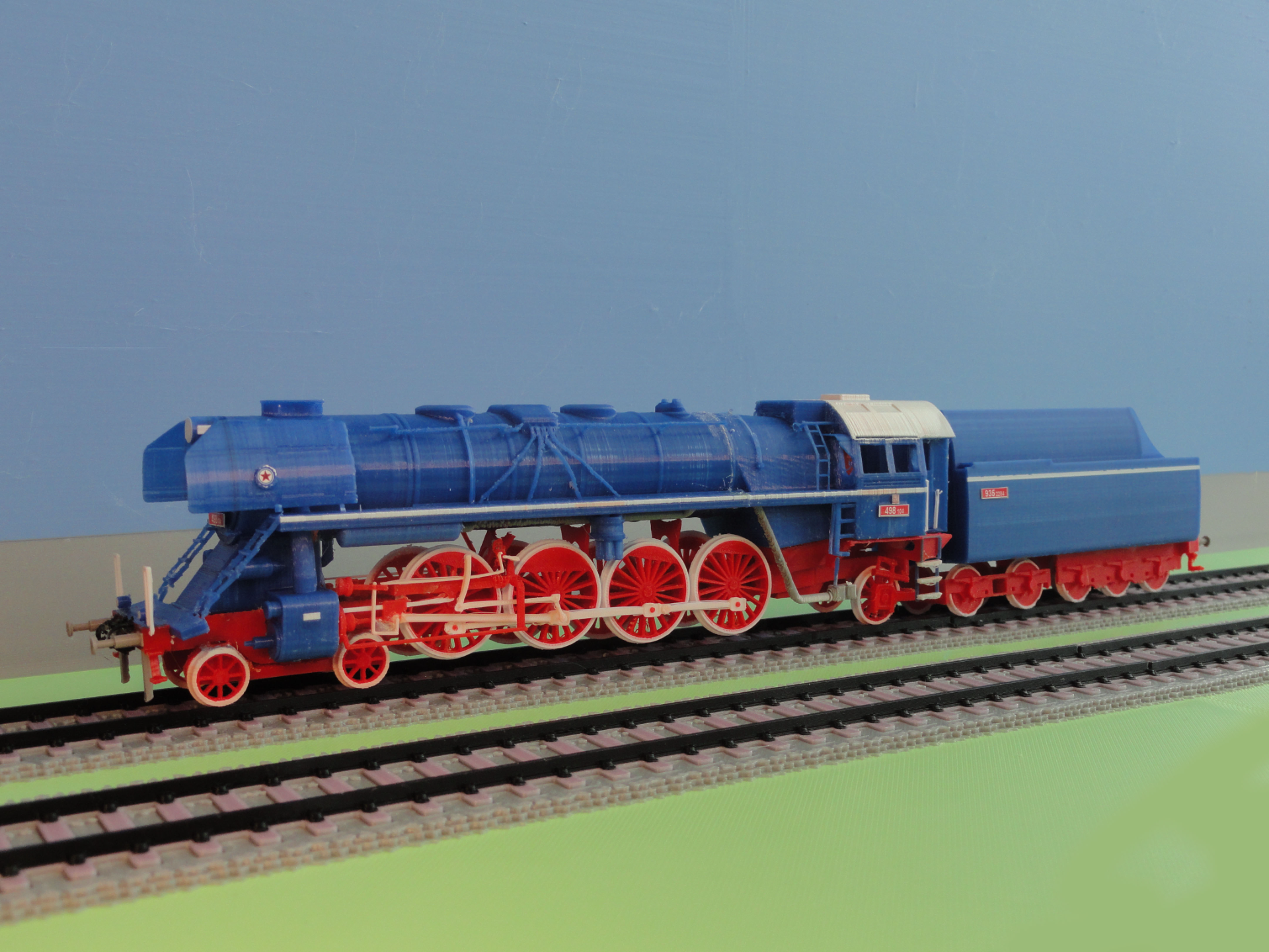 Steam Locomotive 498.1 ČSD (Albatros) H0