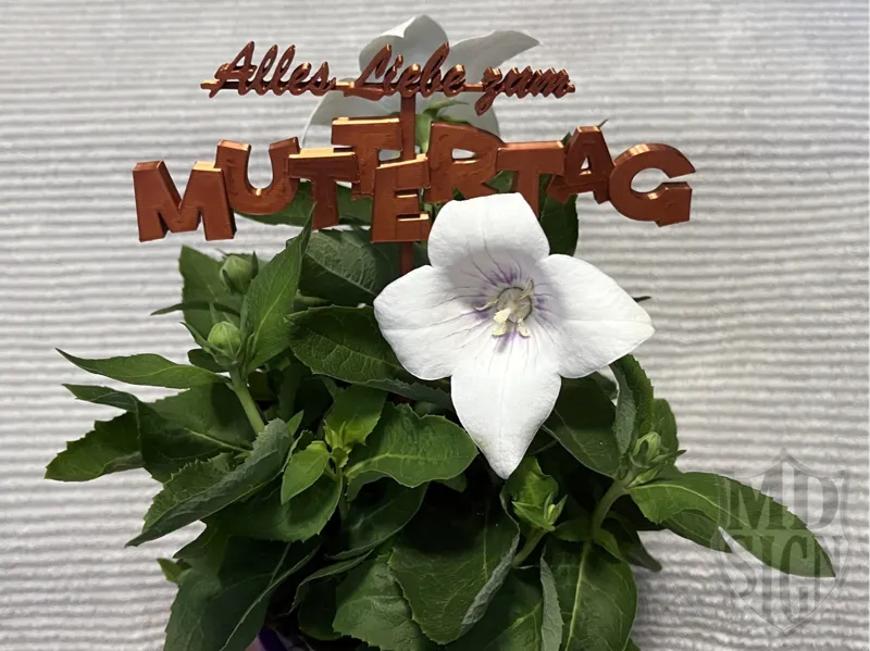 Muttertag Dekostecker Blumenstecker