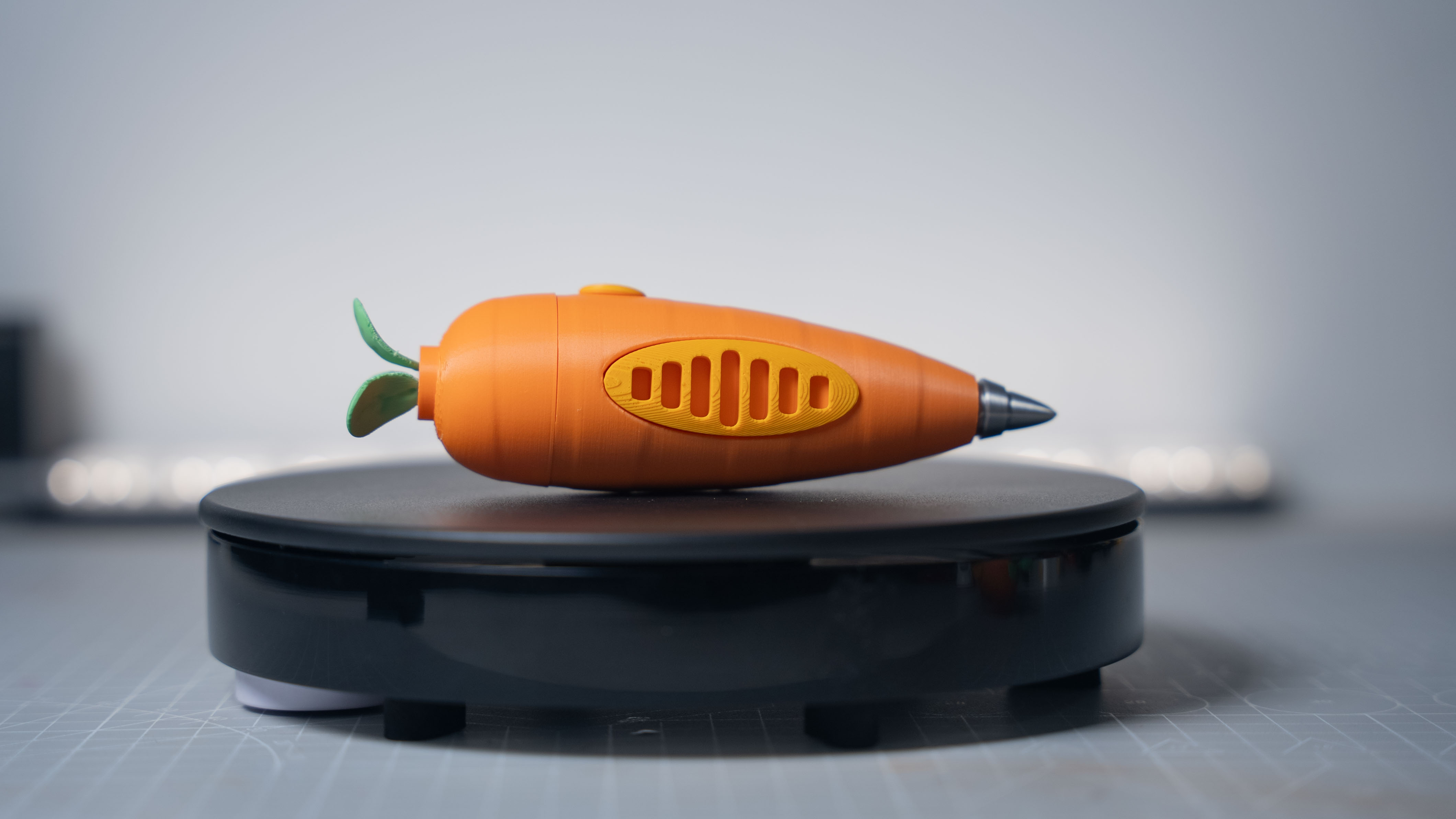 Miniatura 2 do modelo 3D 疯狂动物城-胡萝卜录音笔