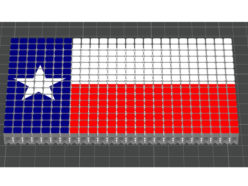 Floppy Texas Flag