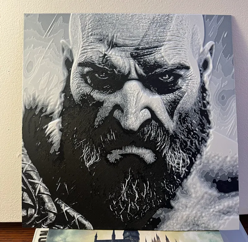 Hueforge Kratos God Of War