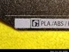 PEI print plate identification code 1, Tier 1 testing