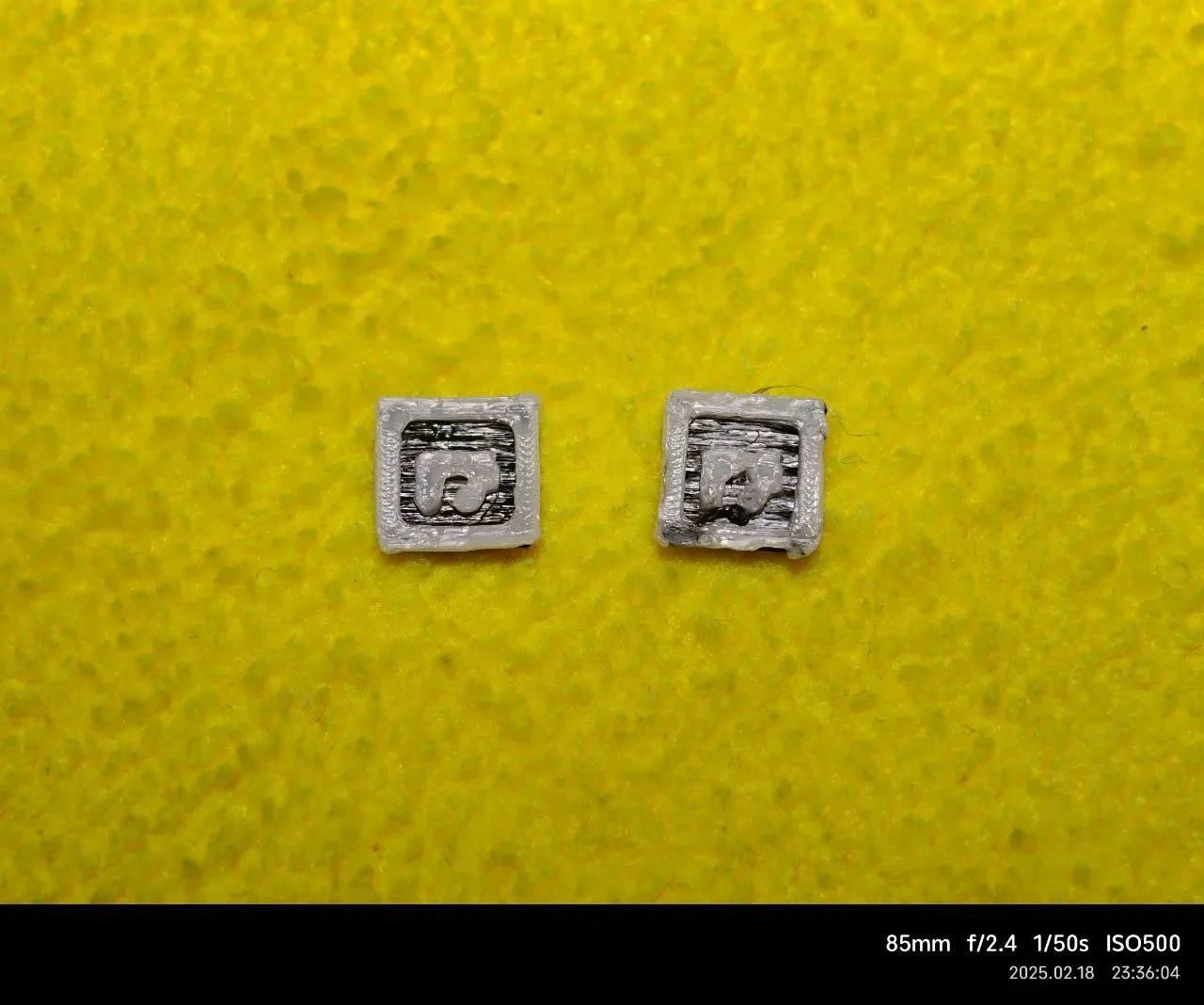 Miniatura 3 do modelo 3D 打印板，识别码，同时测试你的打印机精度，X系列机型激光扫描识别打印板用