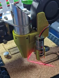 Tête laser K40 avec assistance d'air et pointeur laser — photo 2