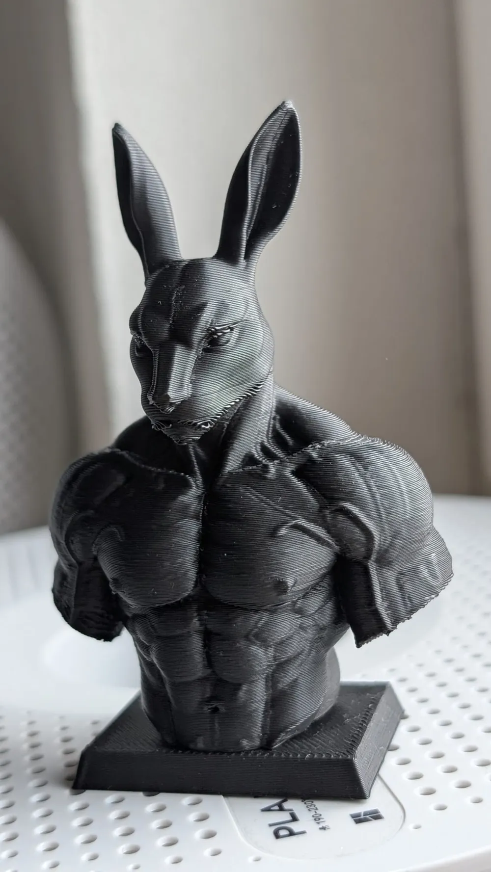 muscular rabbit by Dexter MakerWorld: Download Free 3D Models
