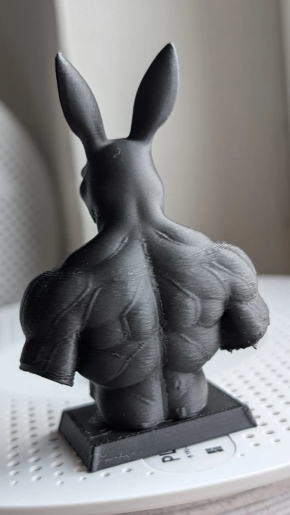 Muscular White Rabbit muscular rabbit - Free 3D Print Model - MakerWorld