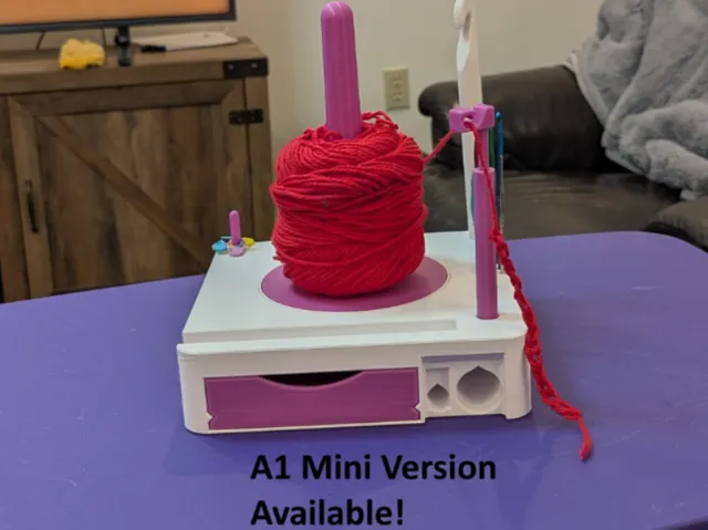 Crochet Station – All-in-One Yarn & Tool Organizer