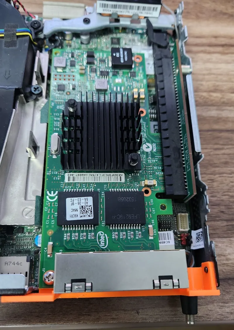 Lenovo Tiny P320 M910Q 4 port nic I350 baffle bracket