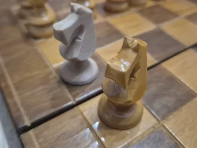Chess Knight (Horse) – Classic Staunton Style
