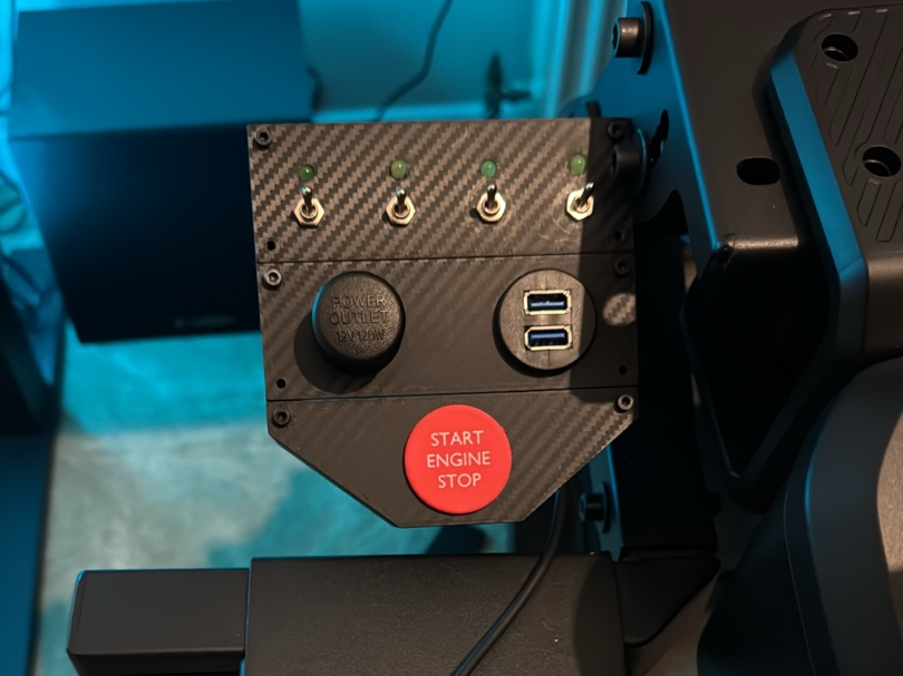 Modular Control Panel - Racing Sim
