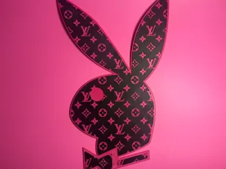 Louis Vuitton Playboy Wall Art Sign  No ams needed