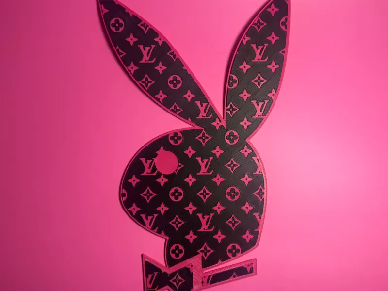 Louis Vuitton Playboy Wall Art Sign  No ams needed