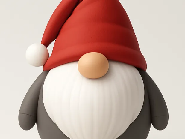Gnome christmas ball