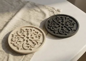 Adorno temático: Coasters set – Autumn Ornamental Table Decor — vista de referencia 3