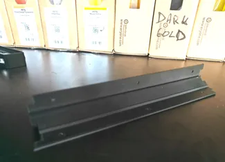 Led strip corner mount 45°