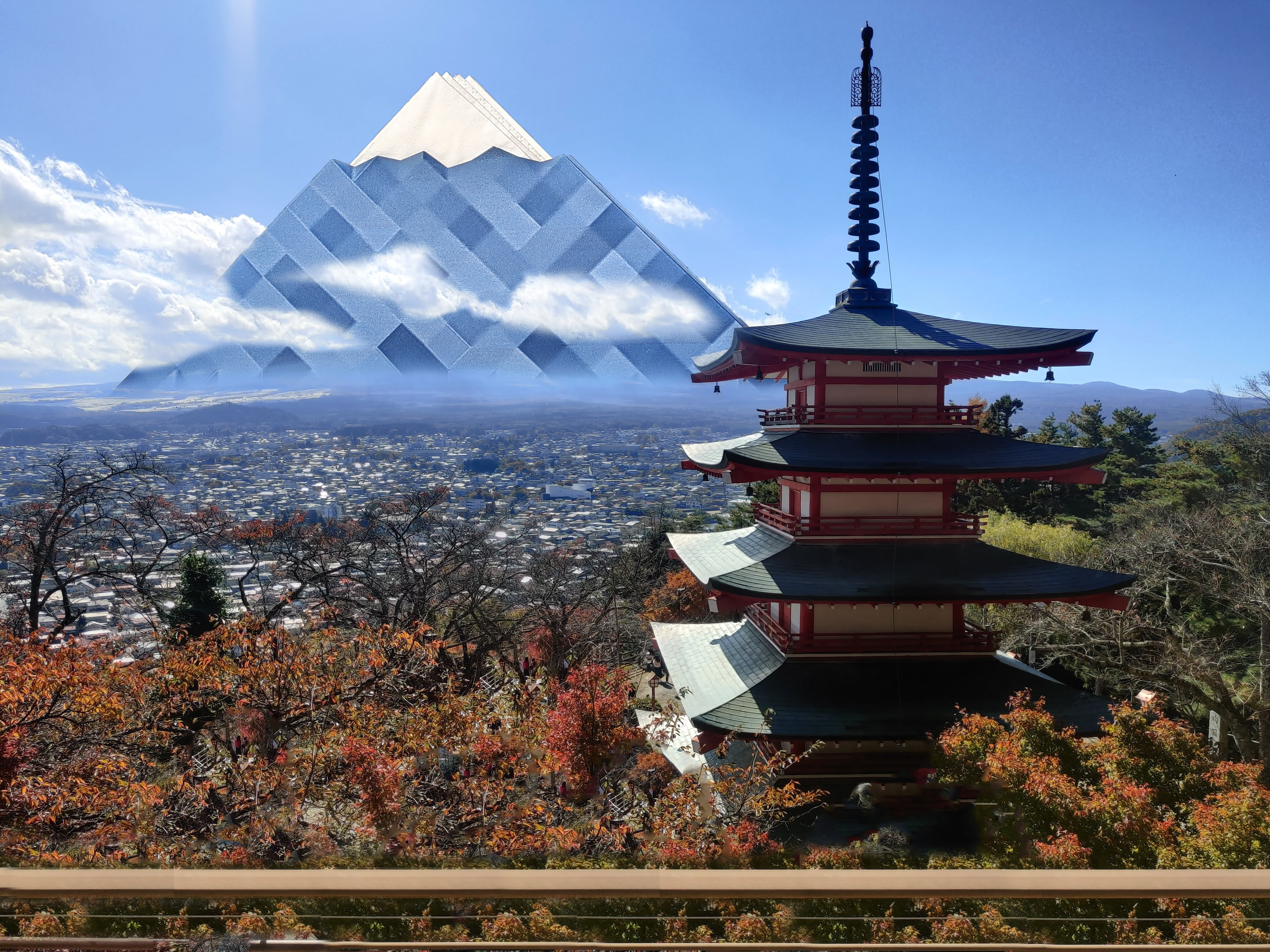 Mount Fuji Napkin Holder