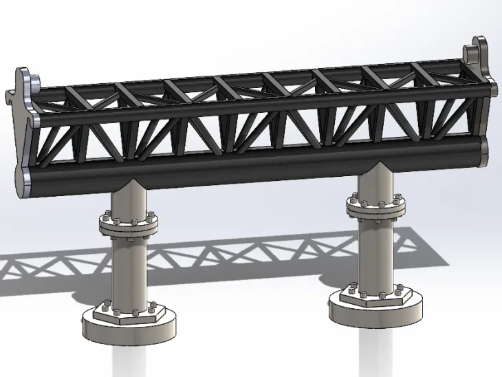 Intamin Track V2 Roller Coaster