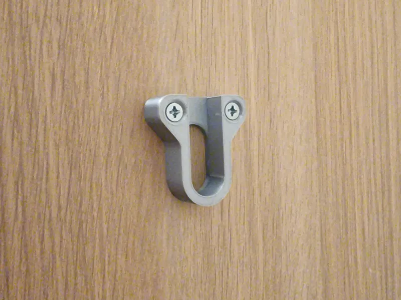 Closet or Wardrobe hanger bracket