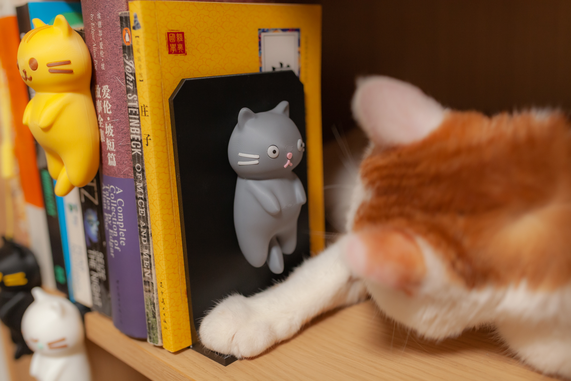 Miniatura 6 do modelo 3D 猫猫书架系列