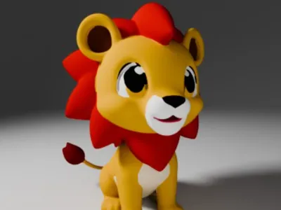 Cute Lion