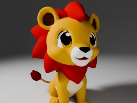 Cute Lion