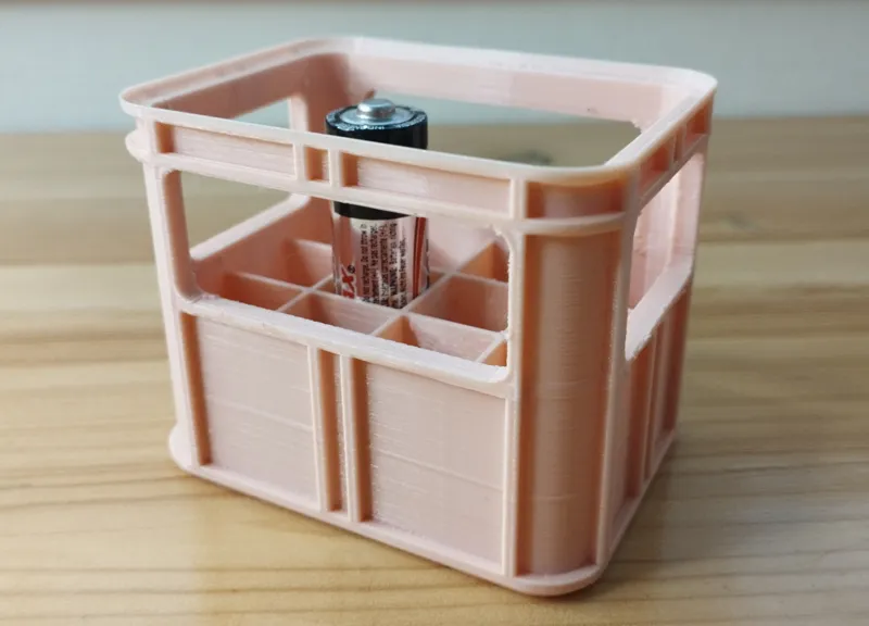 stackable AA Battery Crate