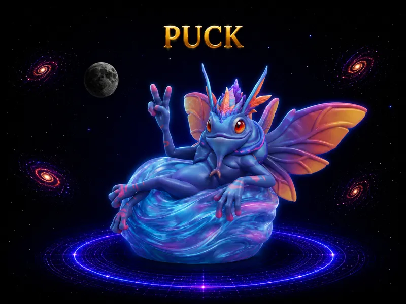 DOTA 2 PUCK CHIBI STYLE