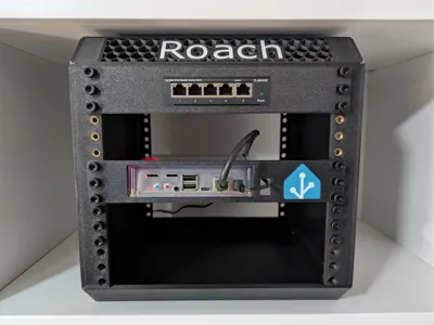 Mini Rack - Home Assistant Yellow 1U