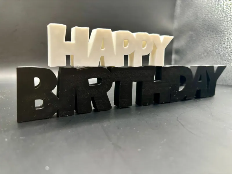 Happy Birthday Schriftzug – FREIE Lizenz