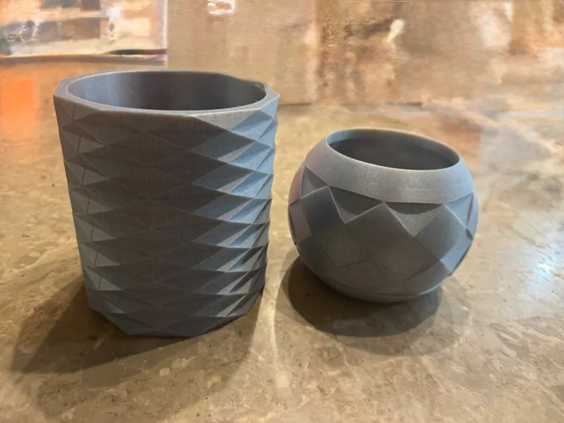 Minimalist Geometric Planters