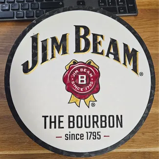 JIM BEAM logo round