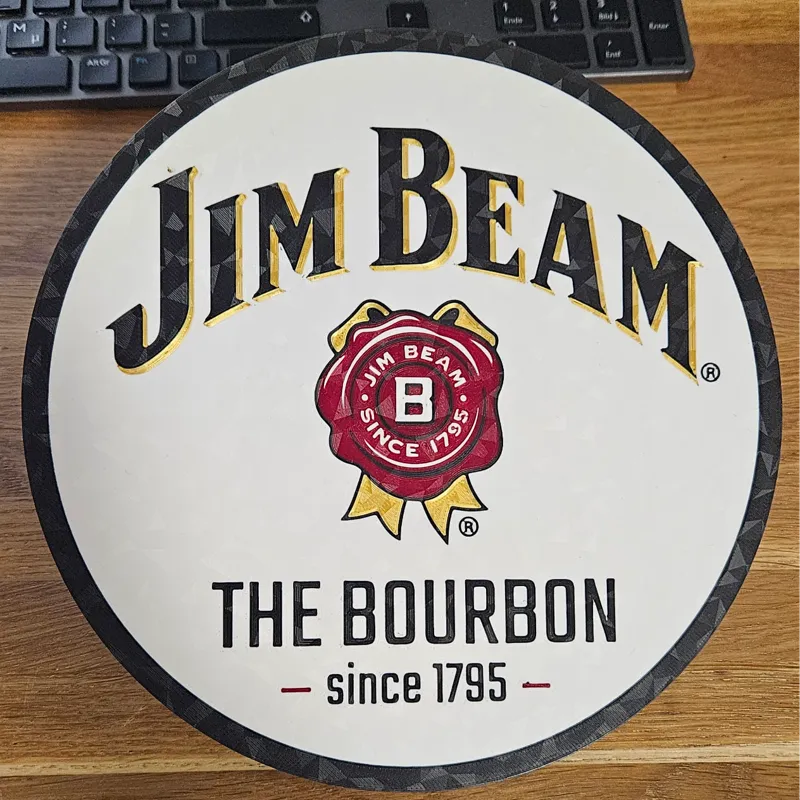 JIM BEAM logo round
