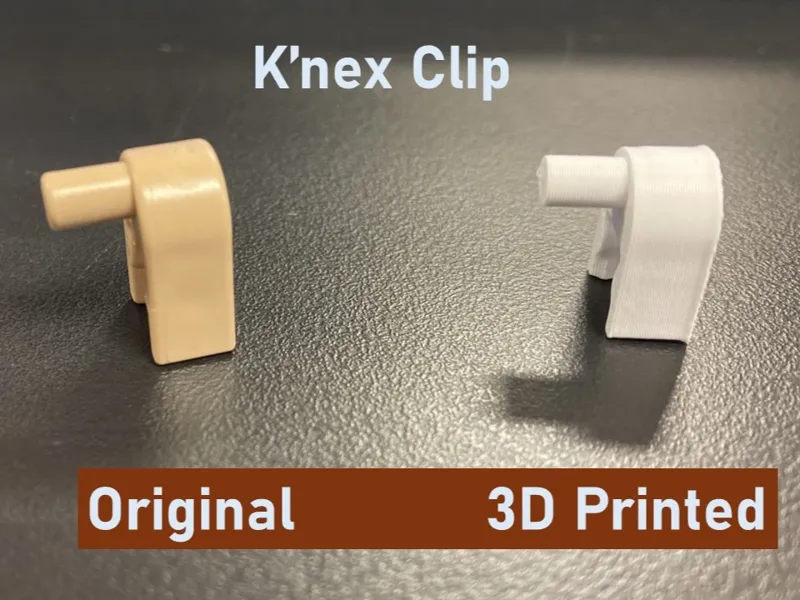 K'NEX Brown Clip Replacement Piece