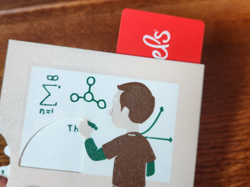 Interactive Gift Card - Physicist
