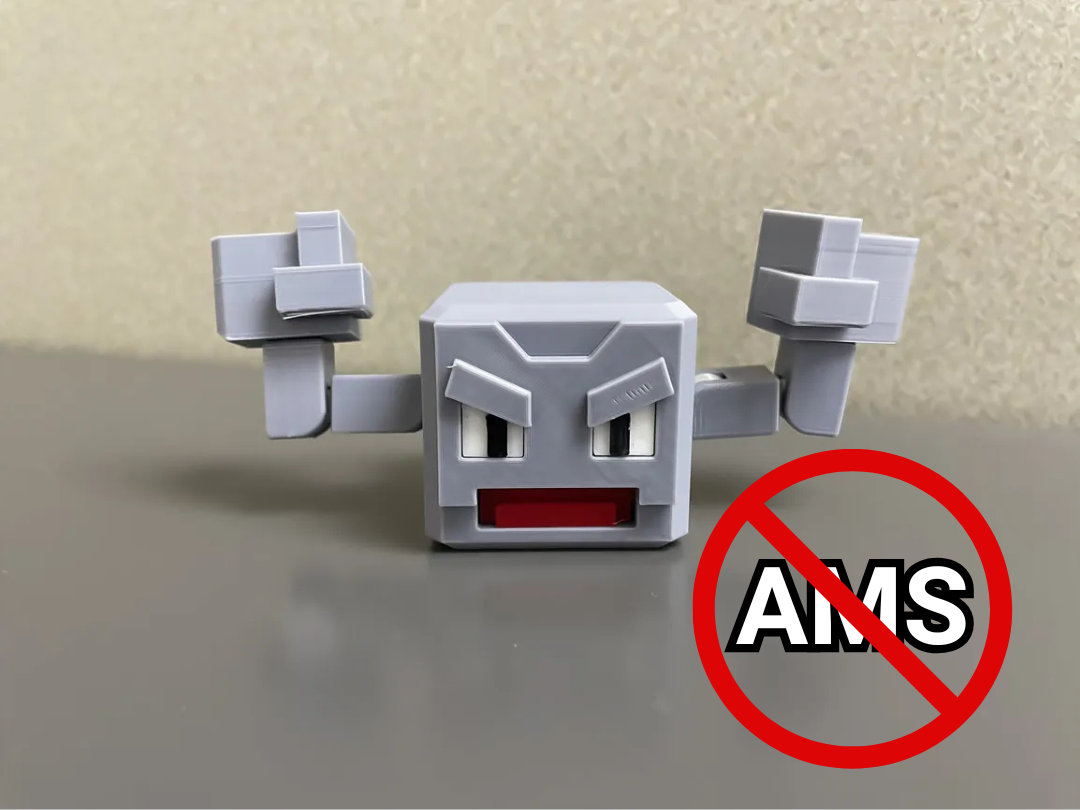 Flexible Geodude Toy (No AMS Required)