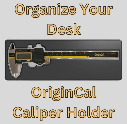OriginCal Caliper Desk Organizer Tray