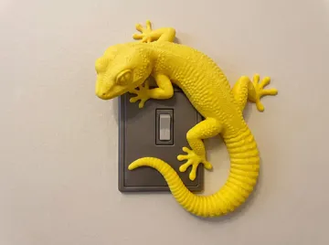 Figura decorativa: Climbing Lizard Light Switch Figurine — vista de referencia 3