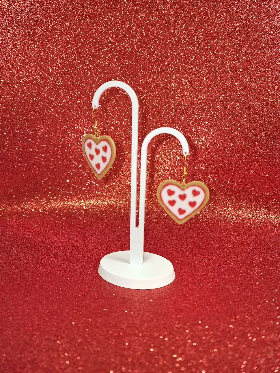 I love pizza earrings view 3
