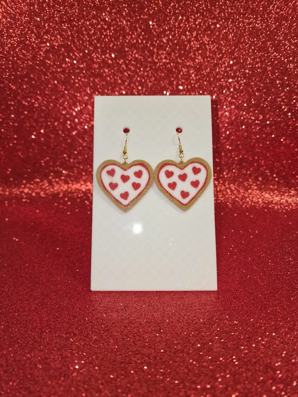 I love pizza earrings view 2