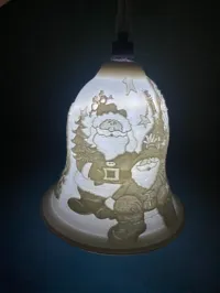 Cloche de Noël décorative Père Noël — photo 5
