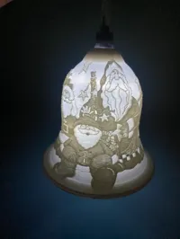 Cloche de Noël décorative Père Noël — photo 4