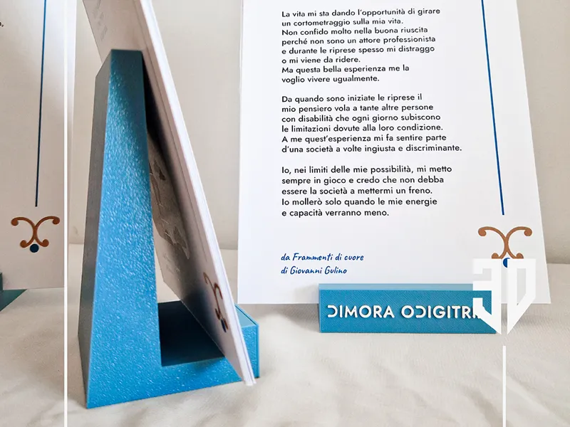 Supporti targhette personalizzabili