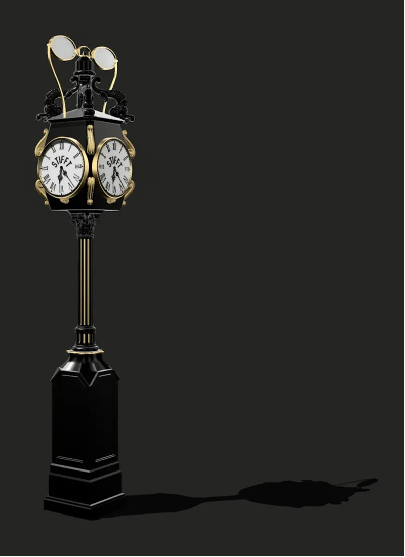1800s Street Clock
