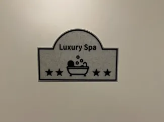 Luxury Spa Sign